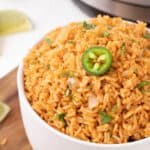 food, with Instant Pot Spanish Rice